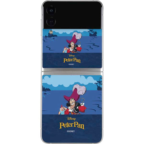 Disney Peter Pan Captain Hook and Smee Galaxy Z Flip3 5G Skin